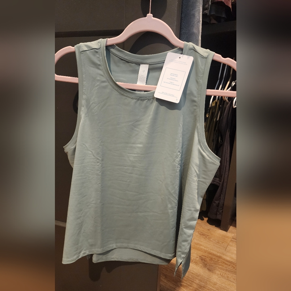 Women's Sleeveless Top in Sage Green